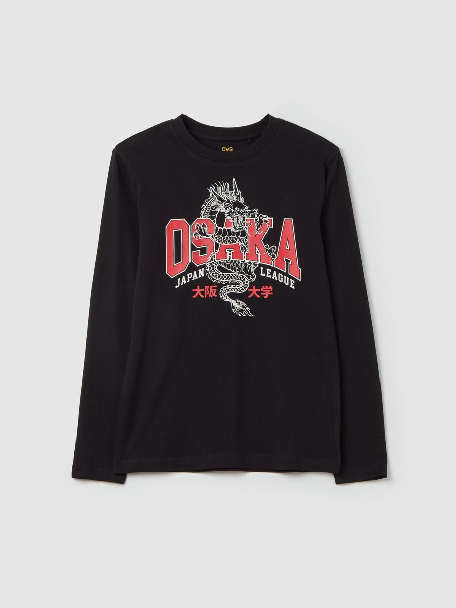 T-shirt con stampa "Osaka Japan League"_0