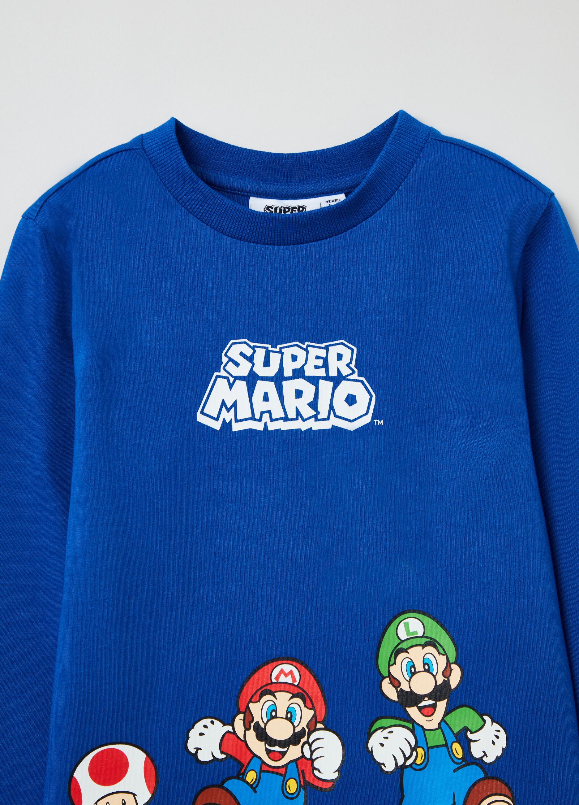 T-shirt maniche lunghe stampa Super Mario™