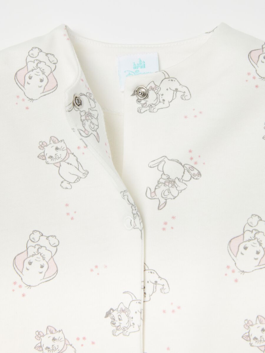 Two-pack Marie onesies in organic cotton with feet_2