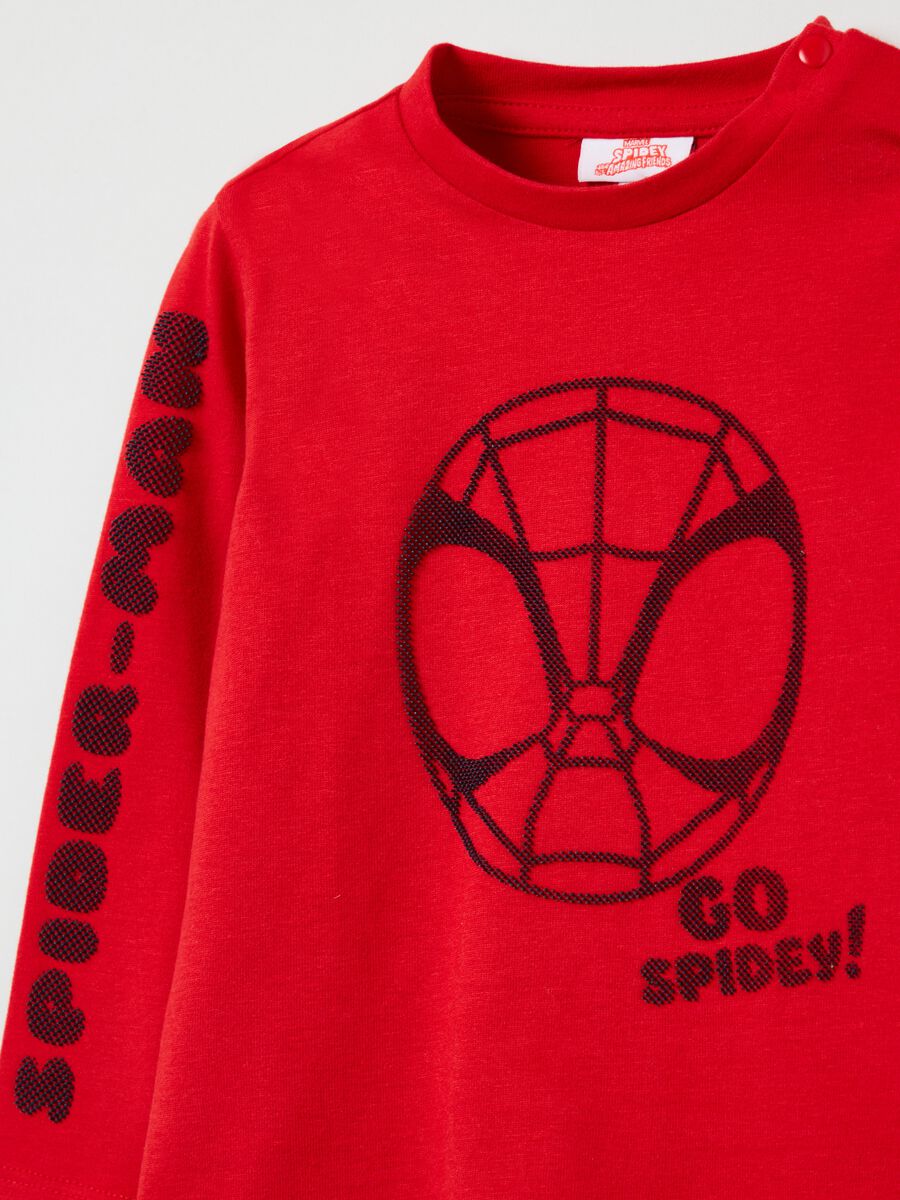 T-shirt maniche lunghe stampa Spider-Man_2