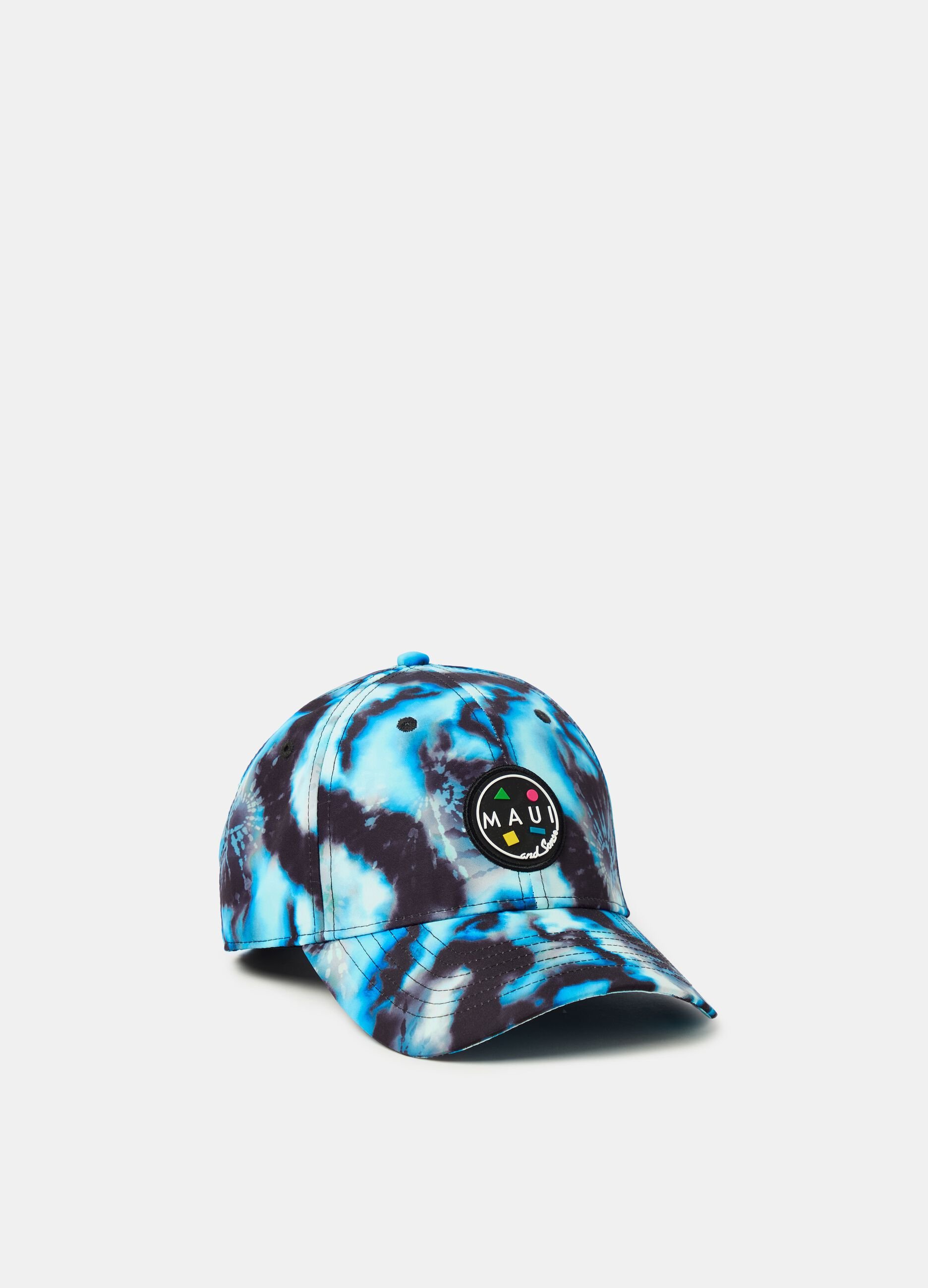 Ovs Cappello da baseball Tie Dye patch con logo