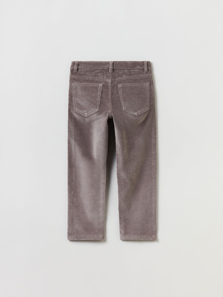 Five-pocket corduroy trousers_1