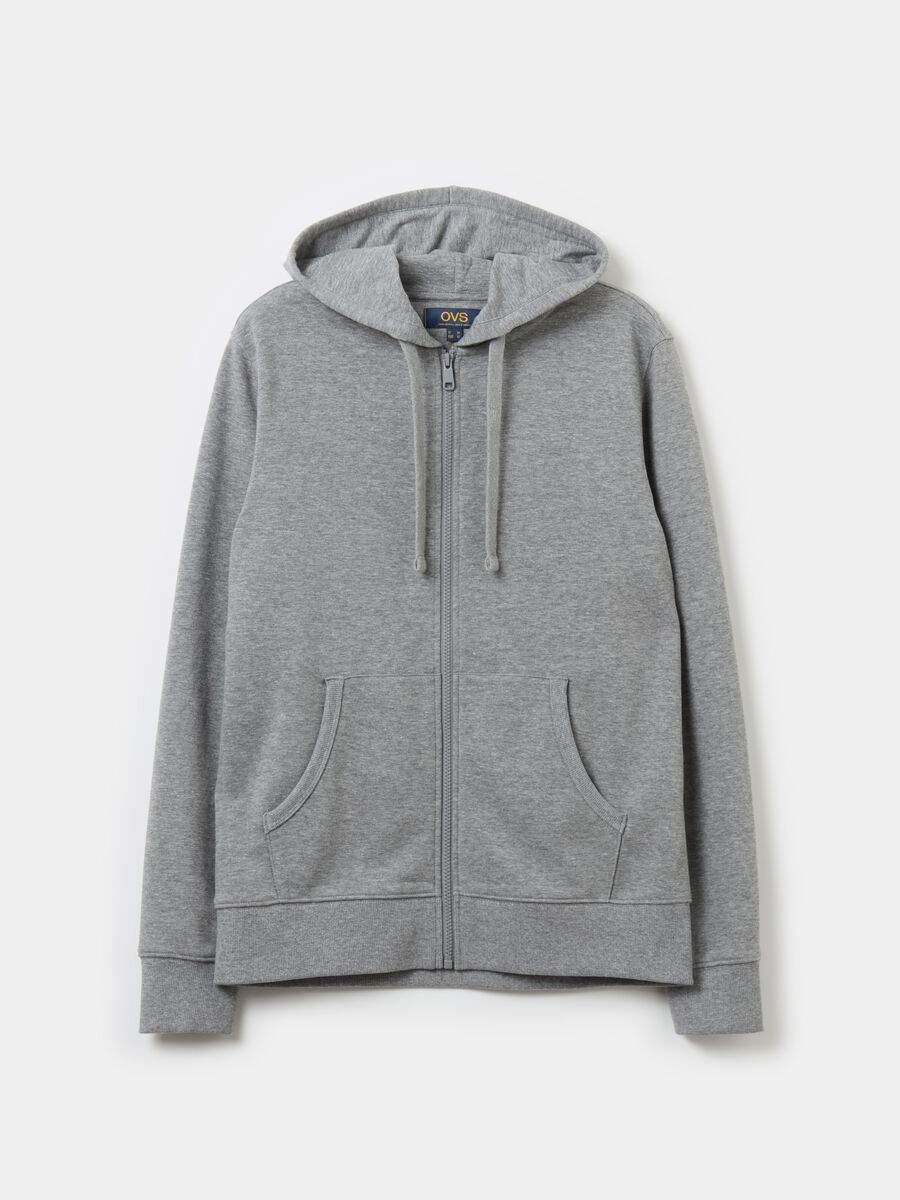 Full-zip sweatshirt with hood_4