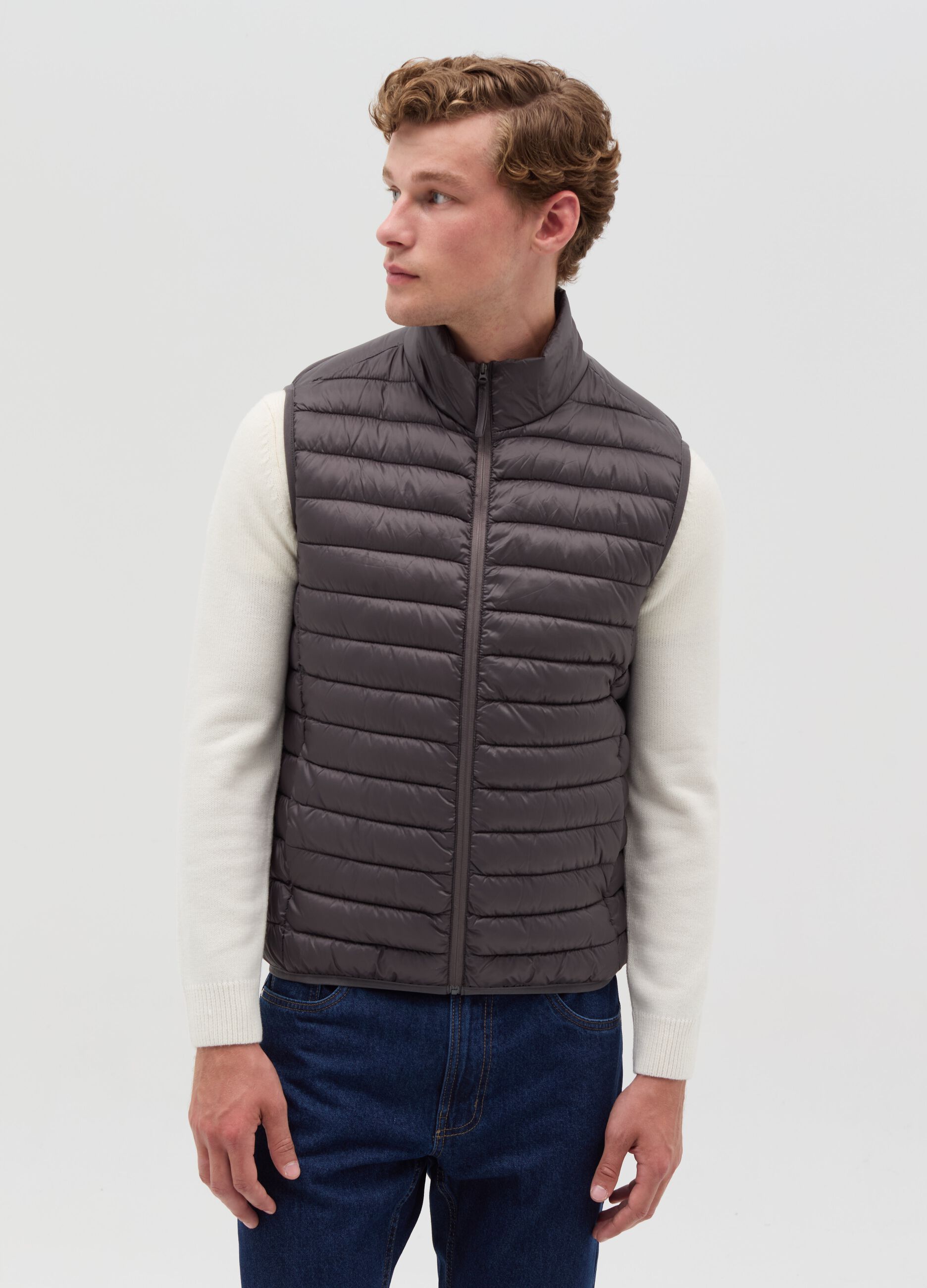 Ultralight full-zip gilet