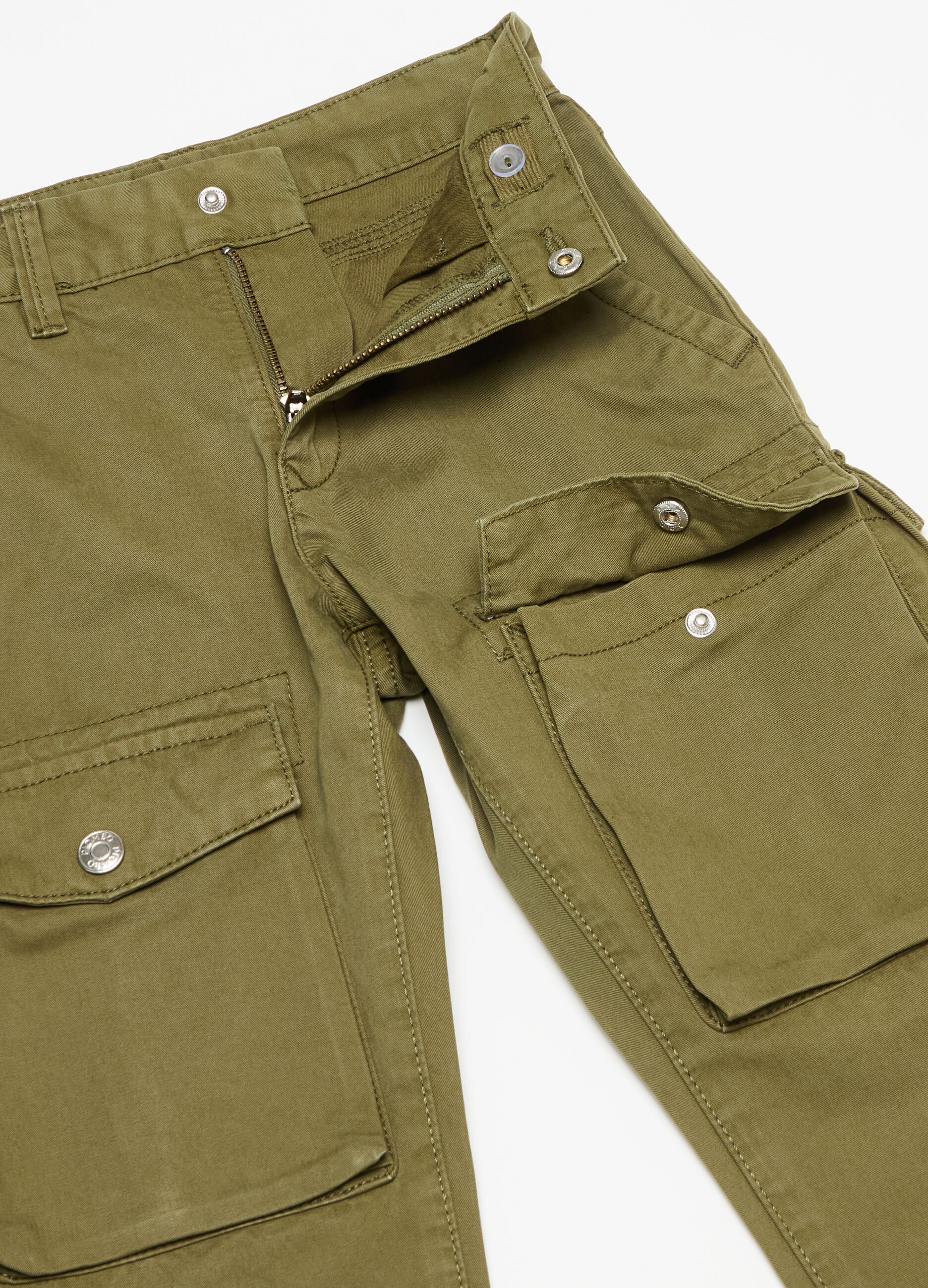 Cotton cargo trousers