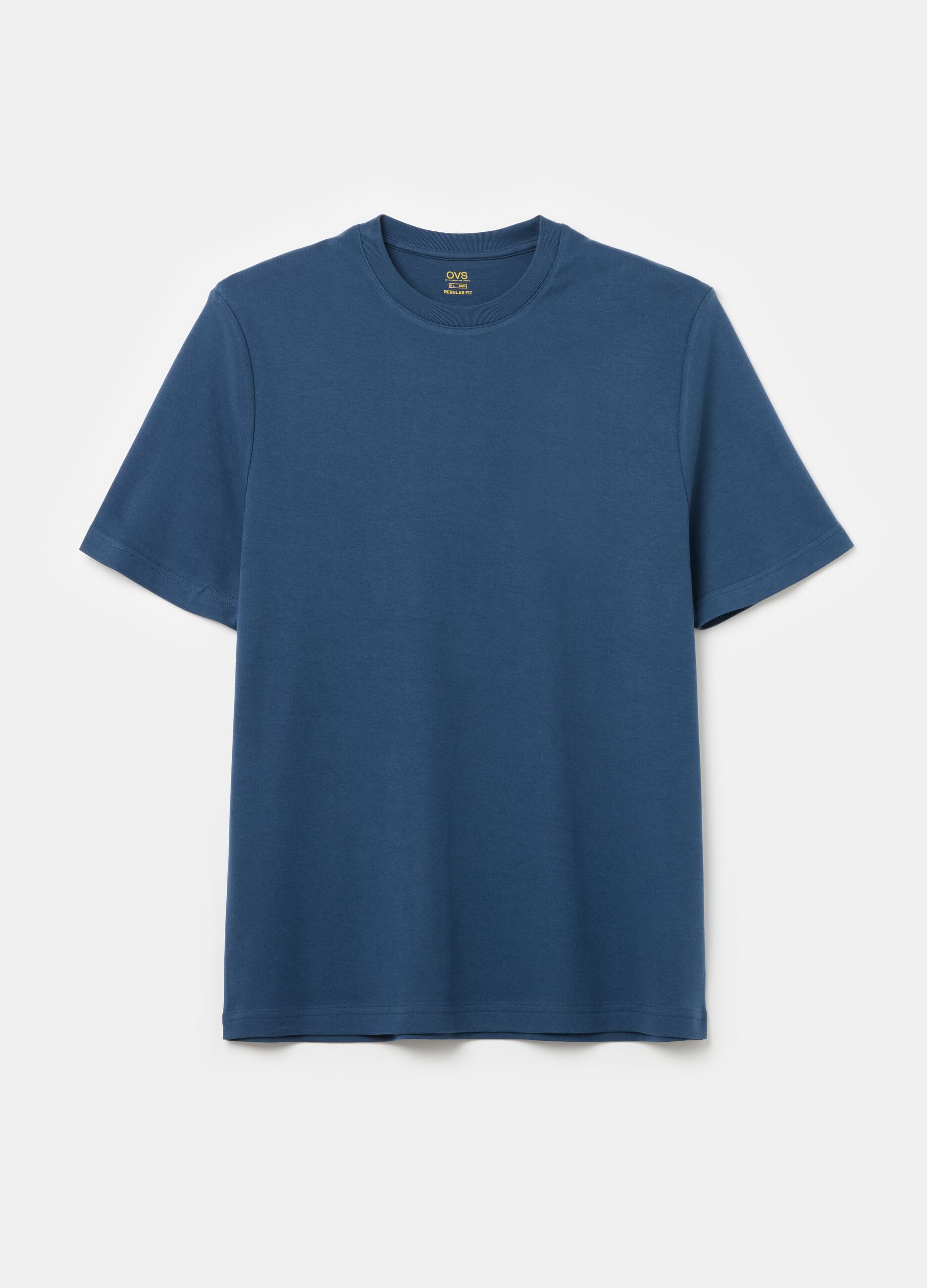 Interlock cotton T-shirt