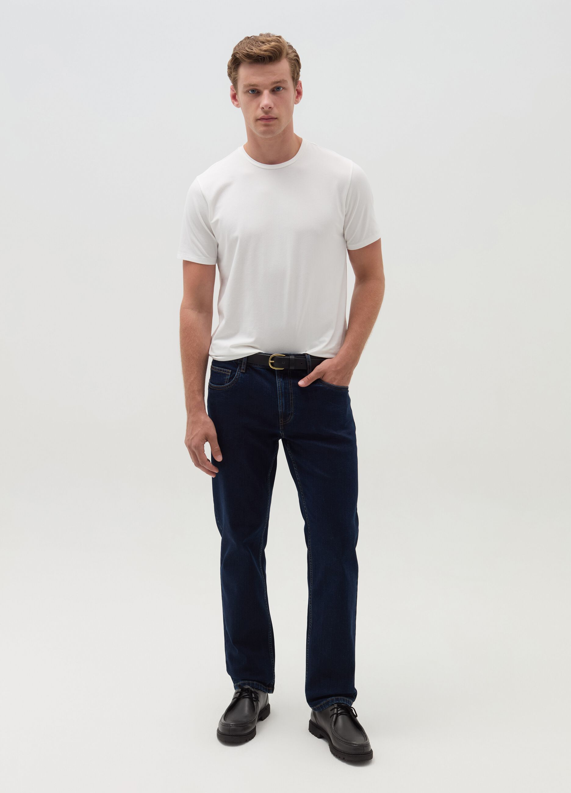 Regular-fit jeans with five pockets