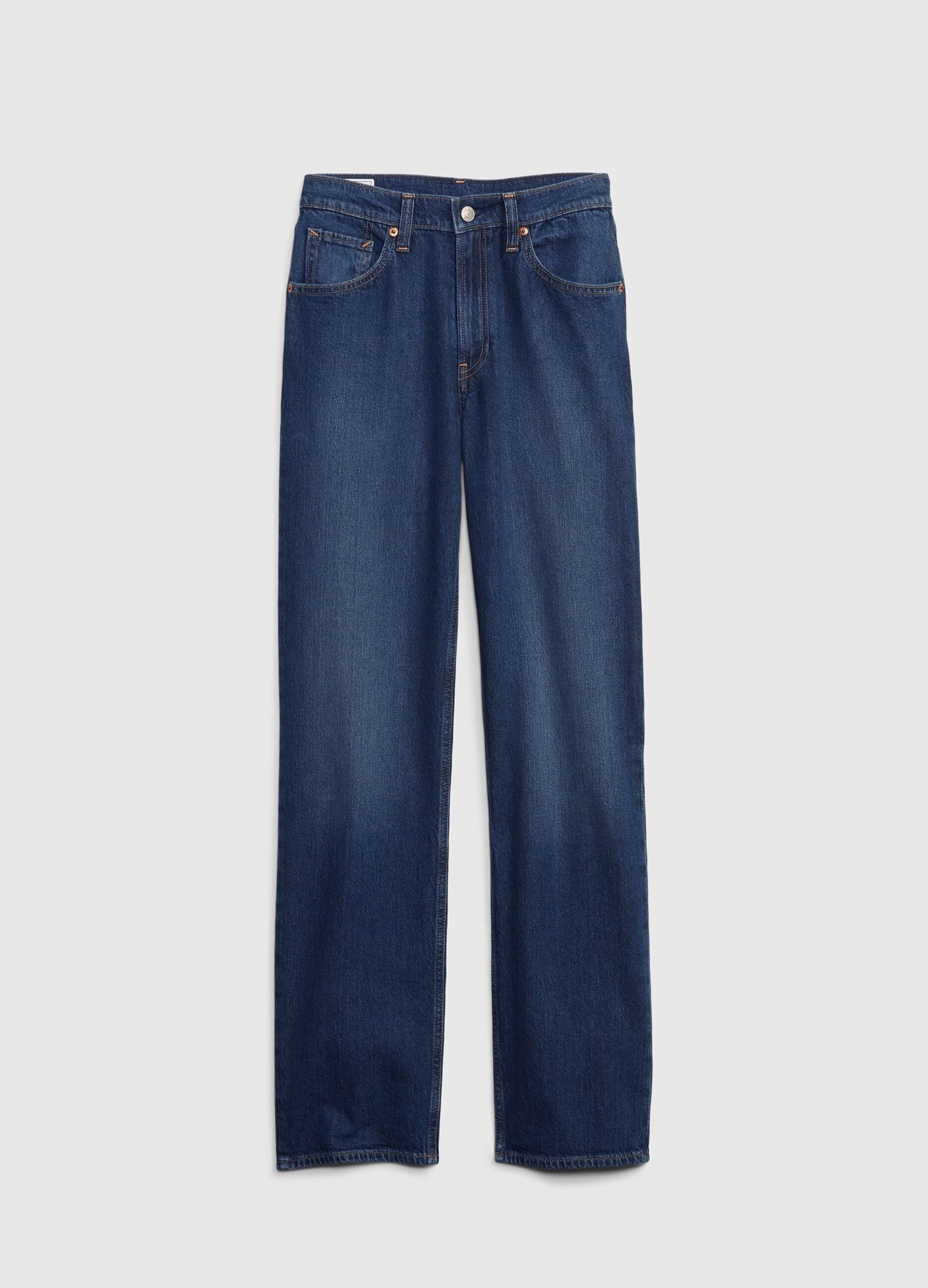 Loose-fit jeans with five pockets