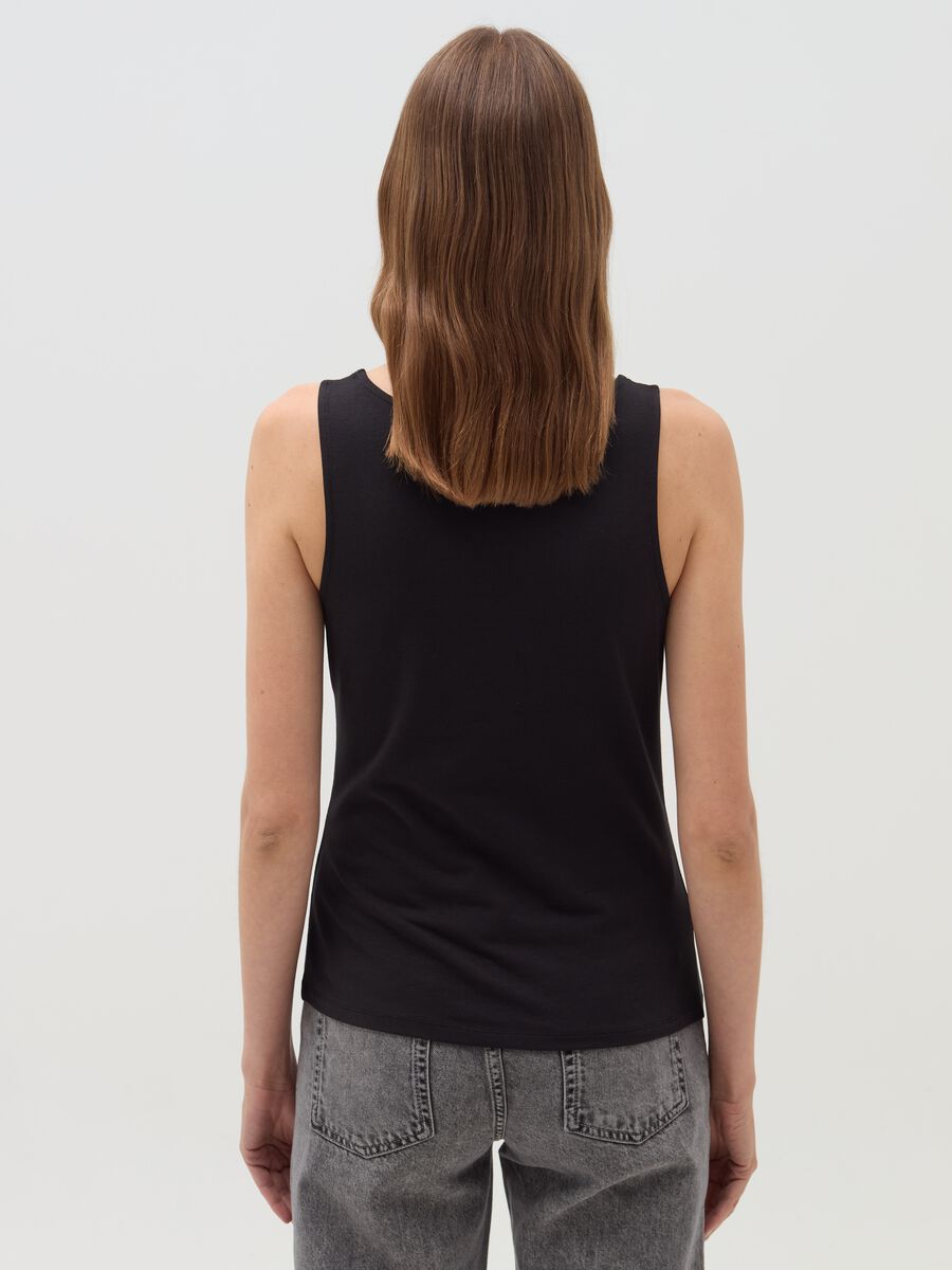 Tank top with square neck_2