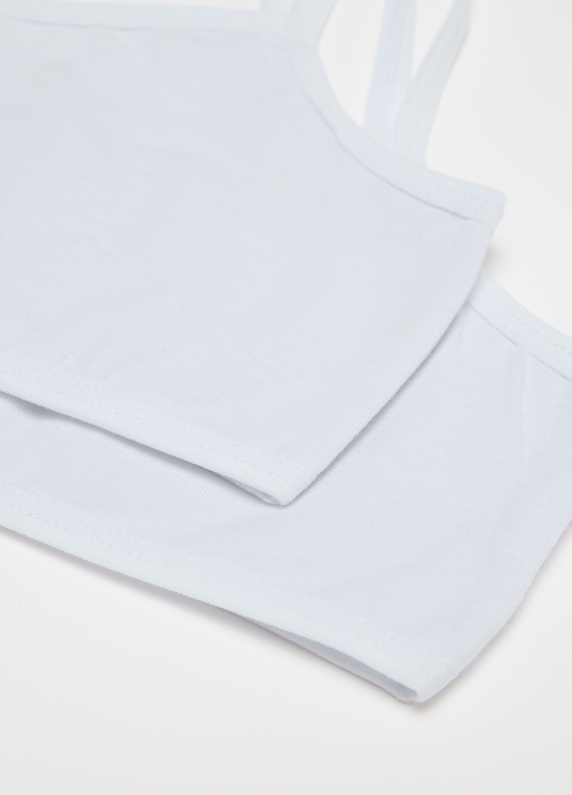 Two-pack organic cotton under tops