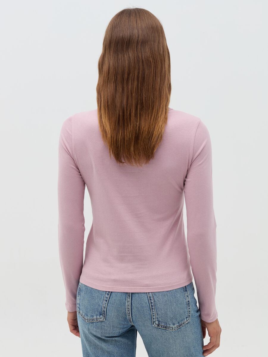 Long-sleeved T-shirt in cotton_2