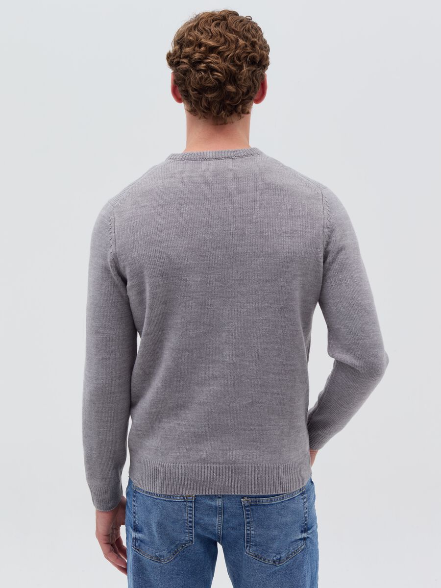 Round neck pullover_2