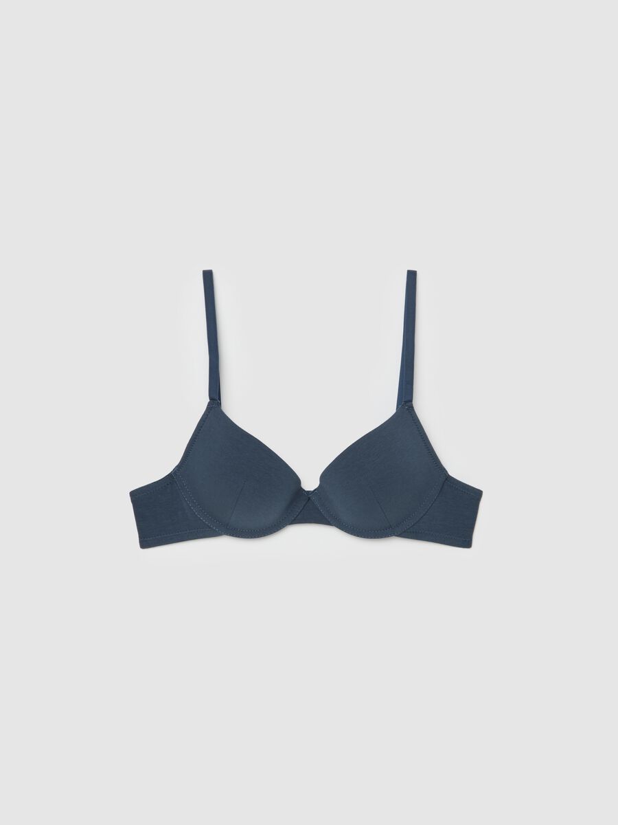 Push-up bra in organic cotton_0