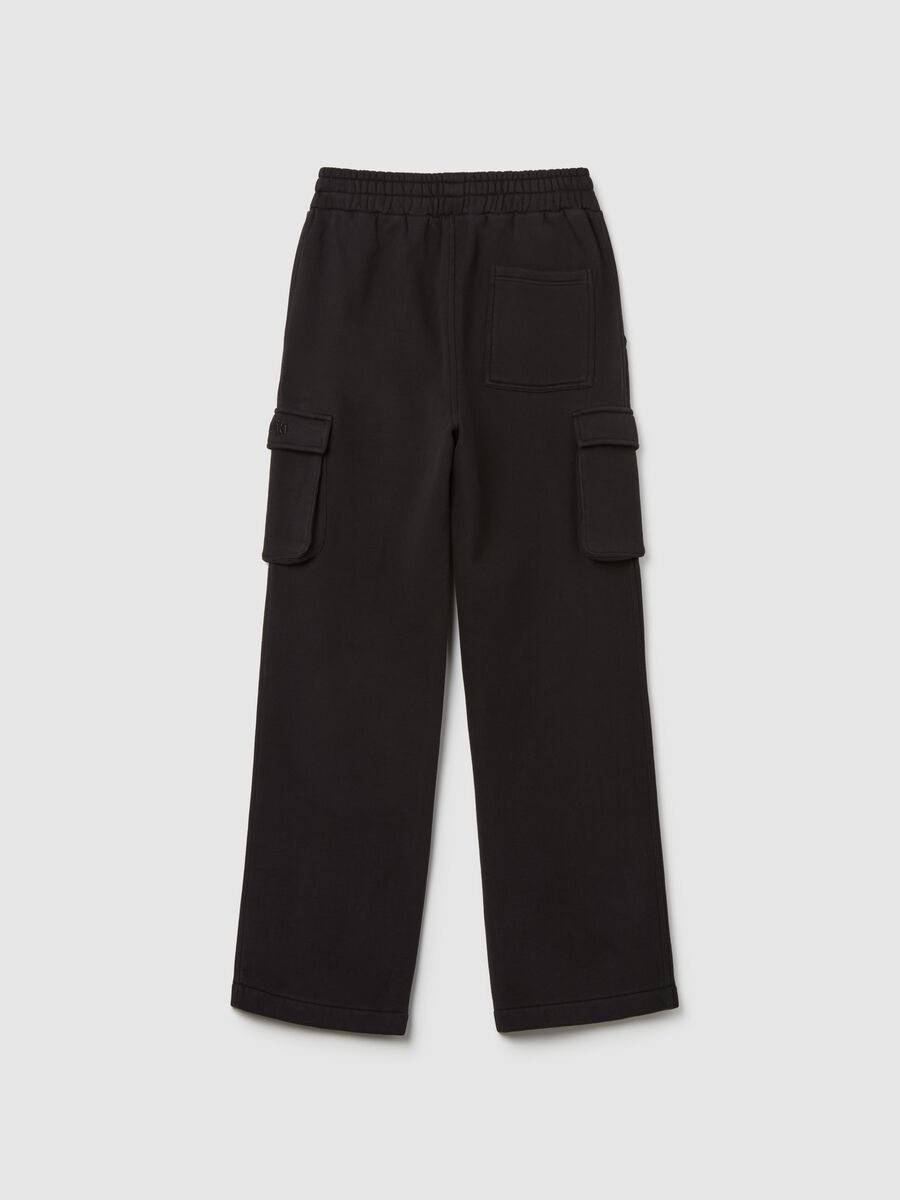 Cargo Sweatpants Black_7