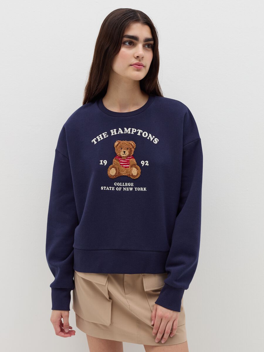 Sweatshirt with round neck_1