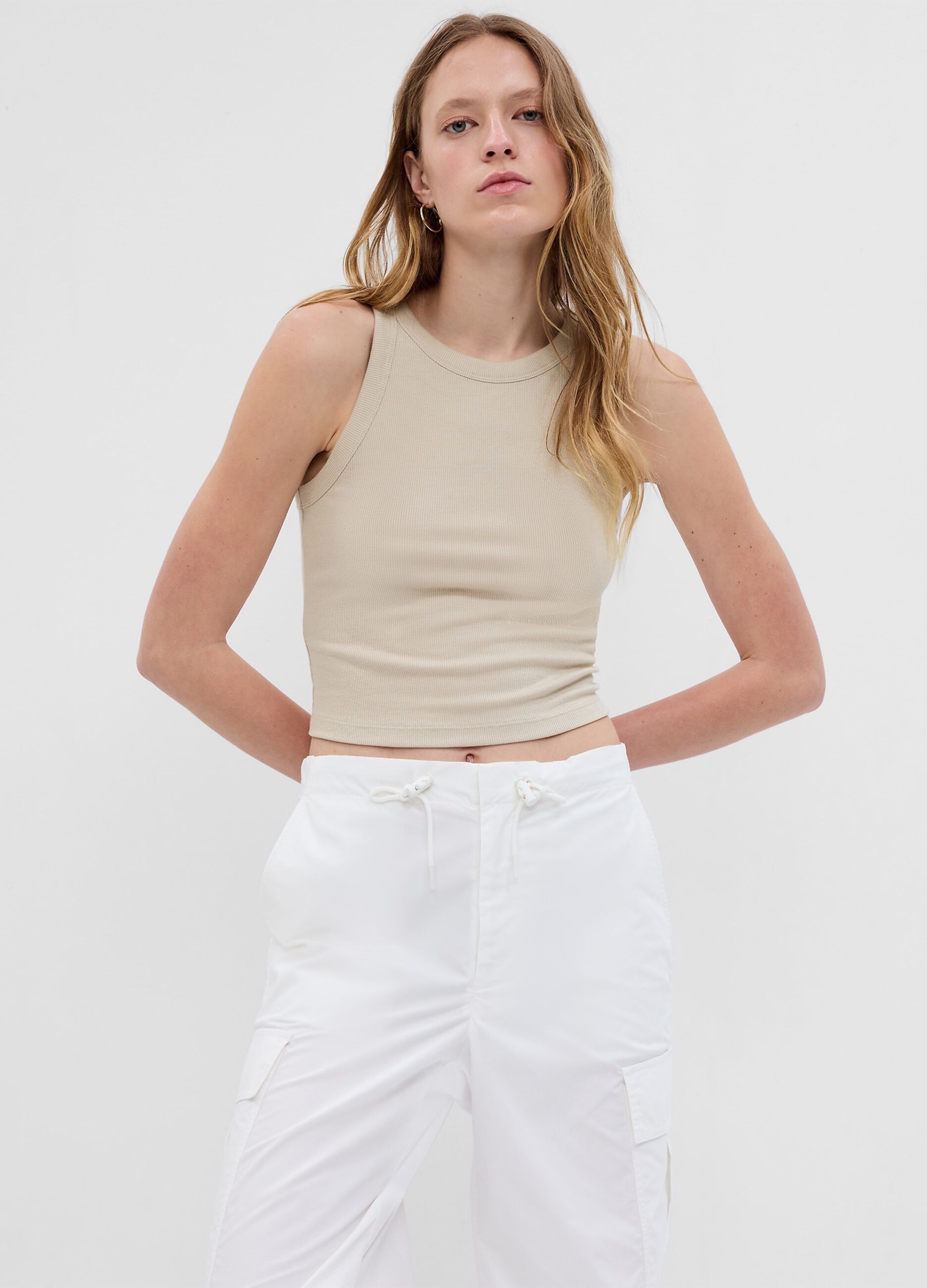 Ovs Crop top stretch a costine