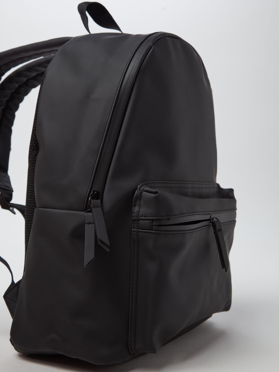 Solid colour waterproof backpack_2