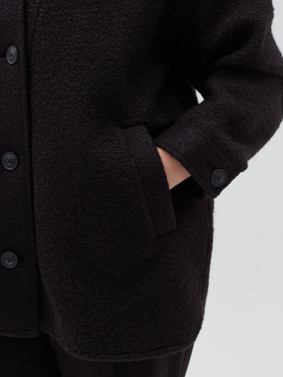 Curvy oversized single-breasted coat_2