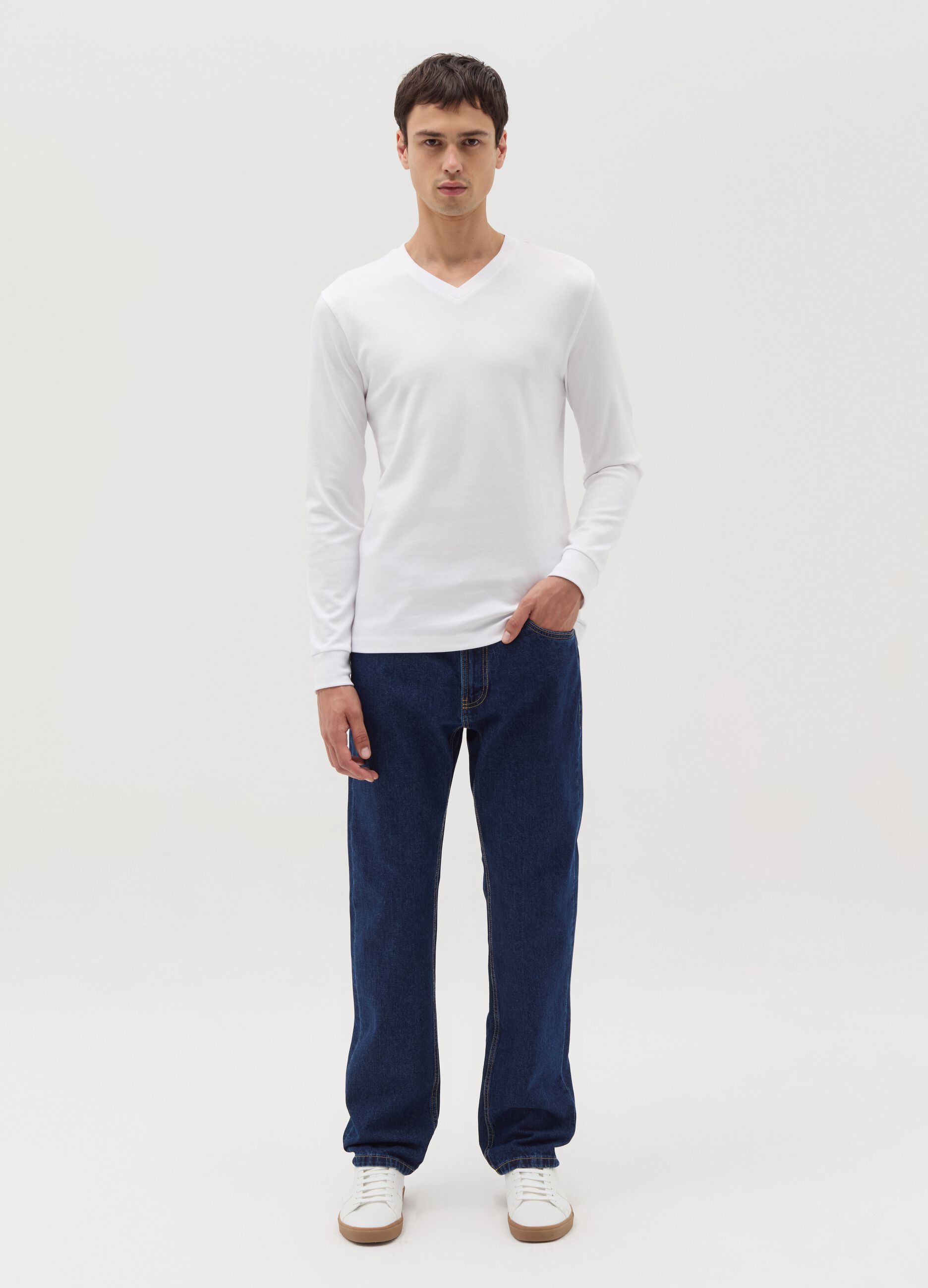 Regular-fit jeans with five pockets