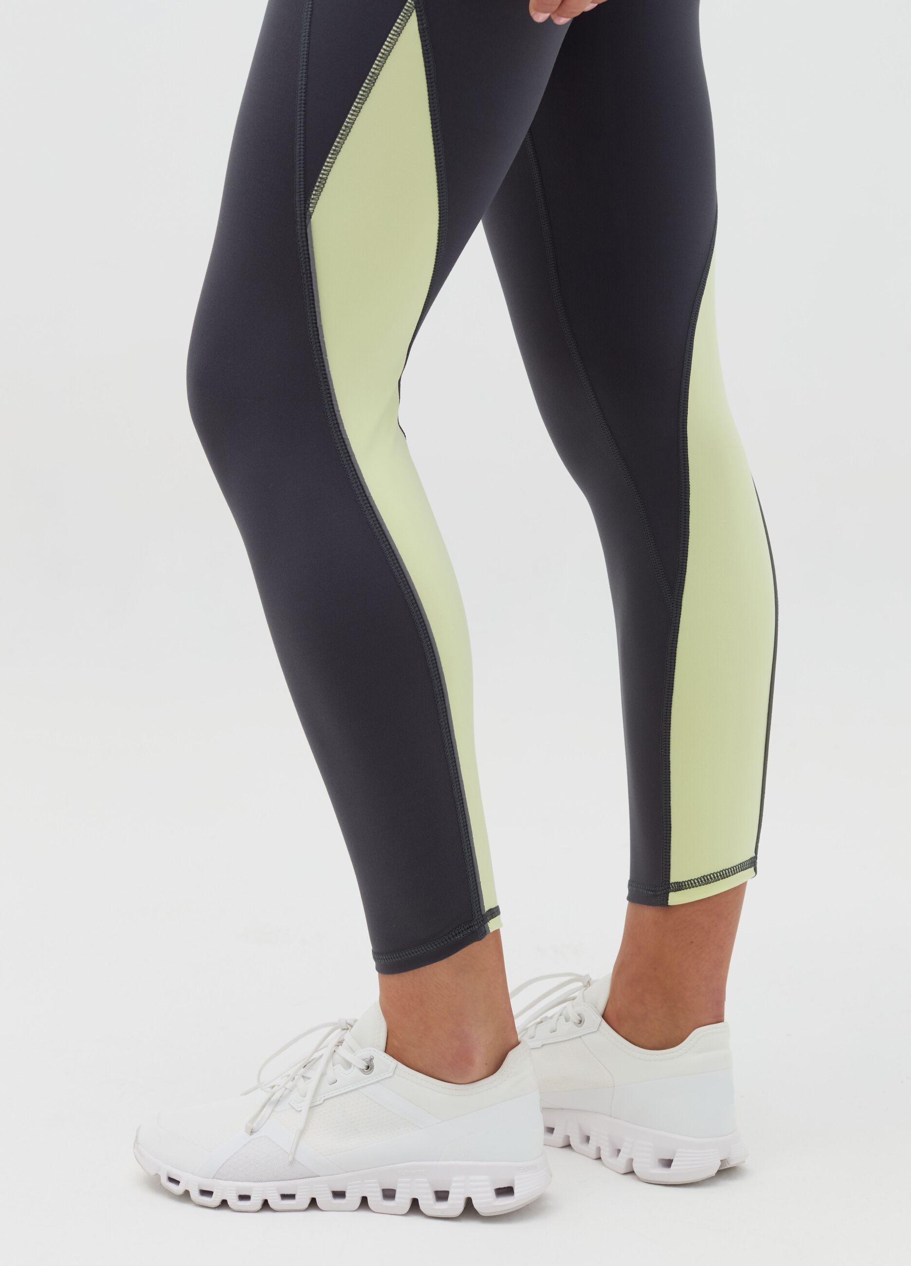 AI•KI leggings with contrasting details