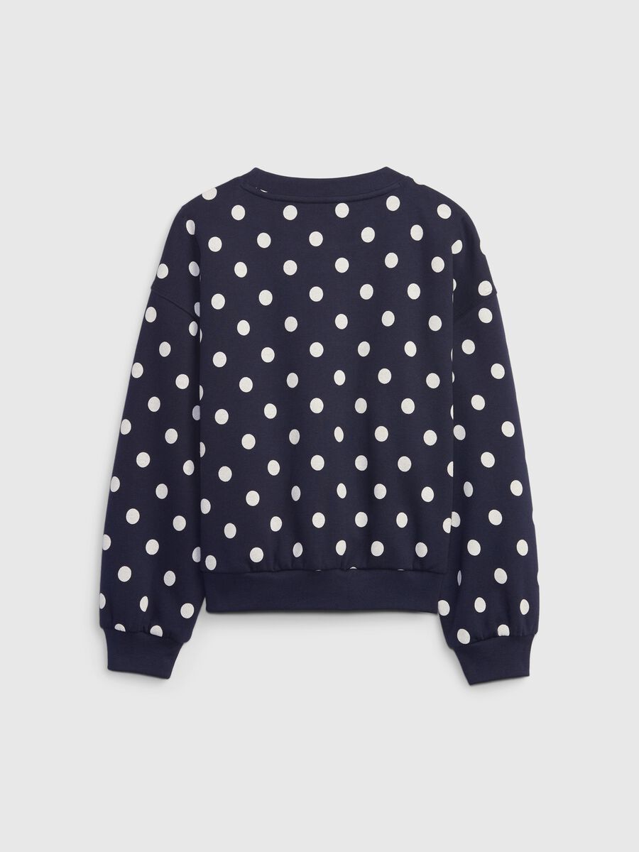 Sweatshirt with round neck and pattern_1