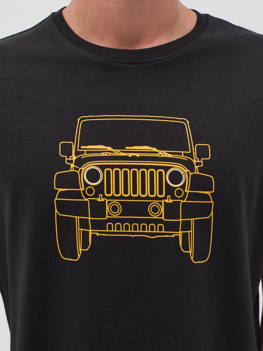 T-shirt in cotone con stampa Jeep_2