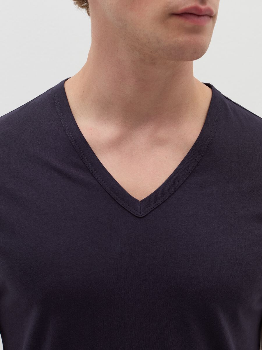 Two-pack V-neck undershirts in jersey_3