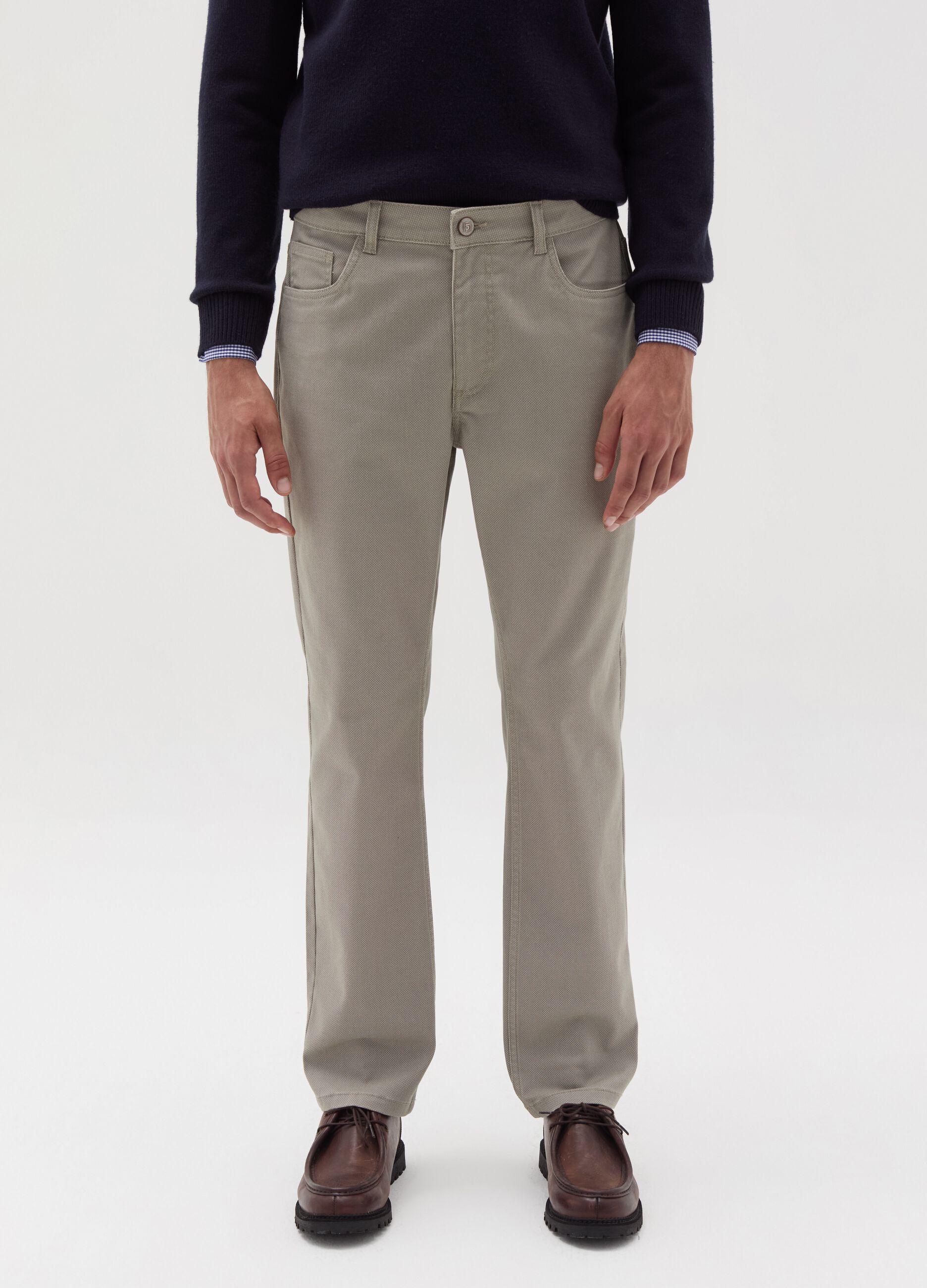 Regular-fit trousers with five pockets