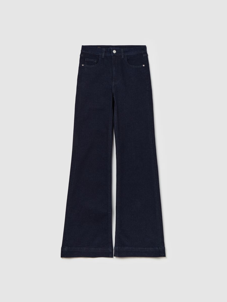 Bootcut-fit jeans with high waist_4