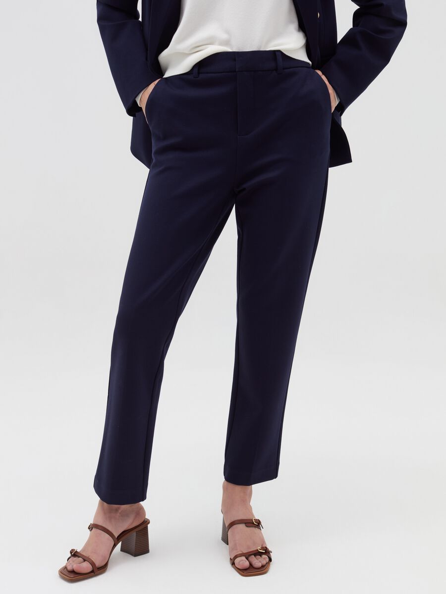 Stretch cigarette trousers_1