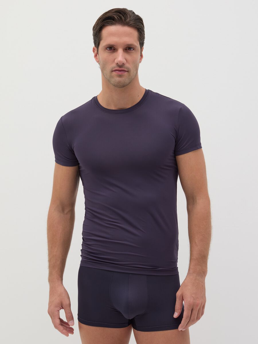 T-shirt intima in microfibra stretch_0