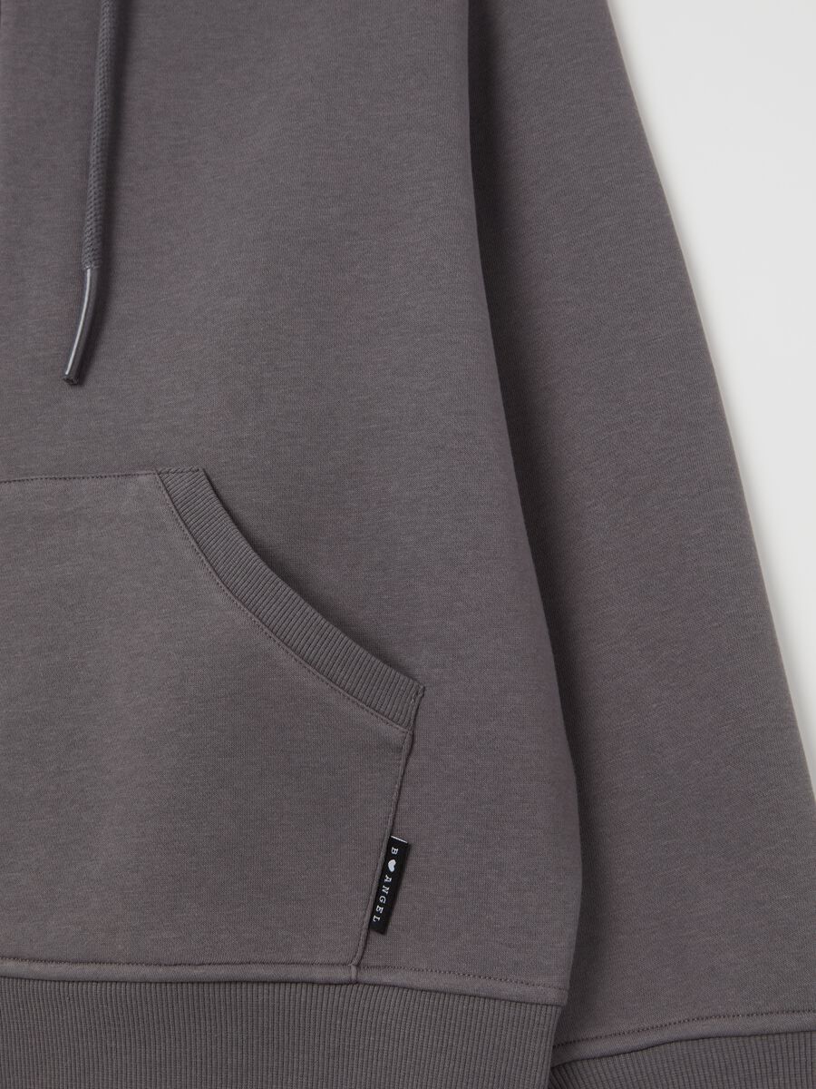 Felpa over full-zip con cappuccio_5