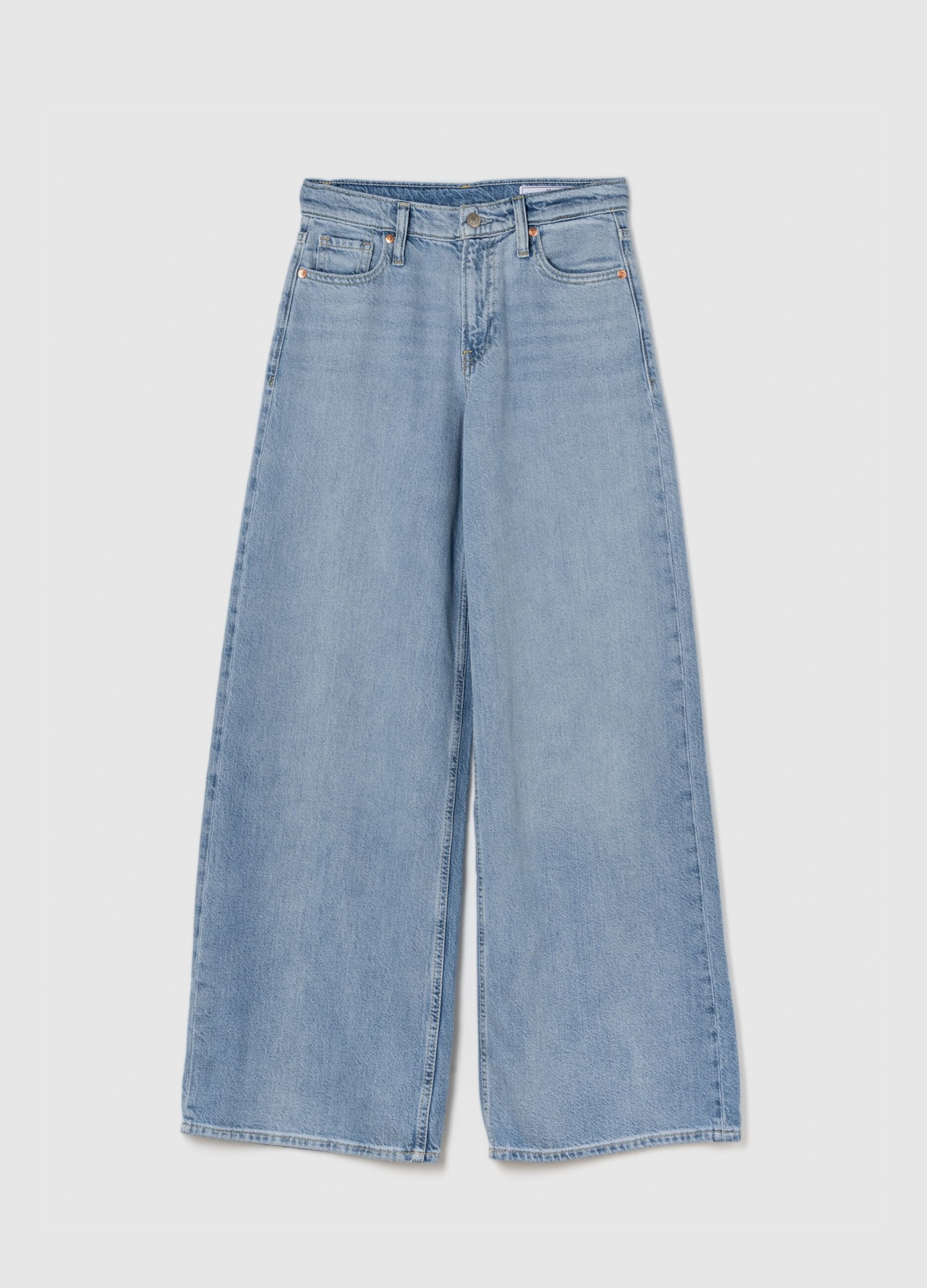 Regular-rise baggy-fit jeans