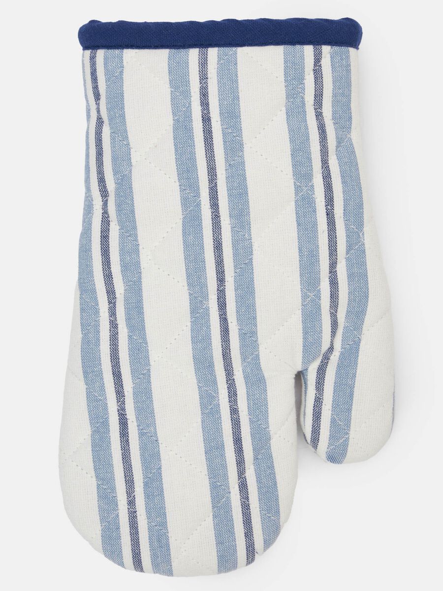 Striped glove in cotton_0