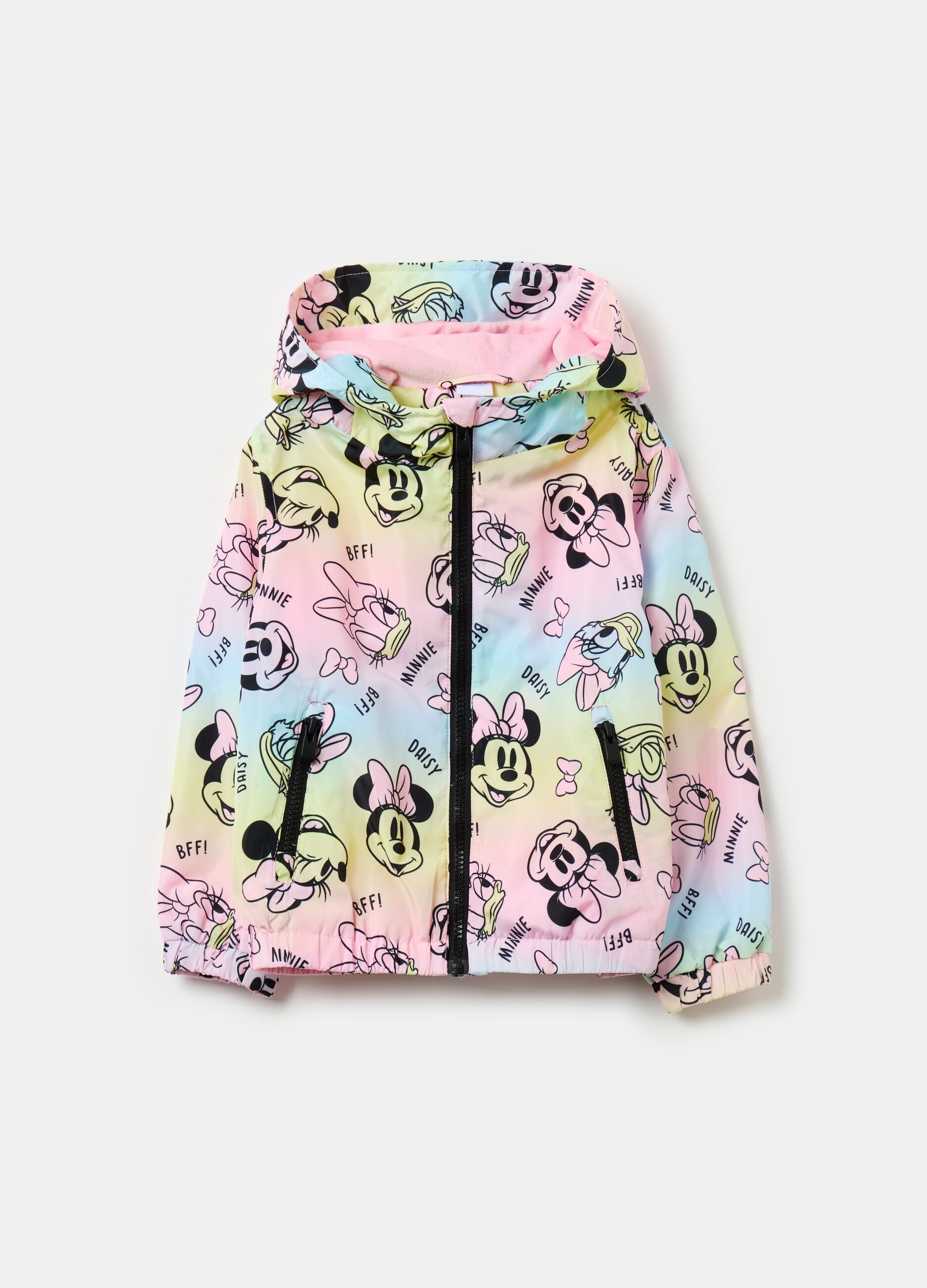 Minnie Mouse and Daisy Duck waterproofed jacket