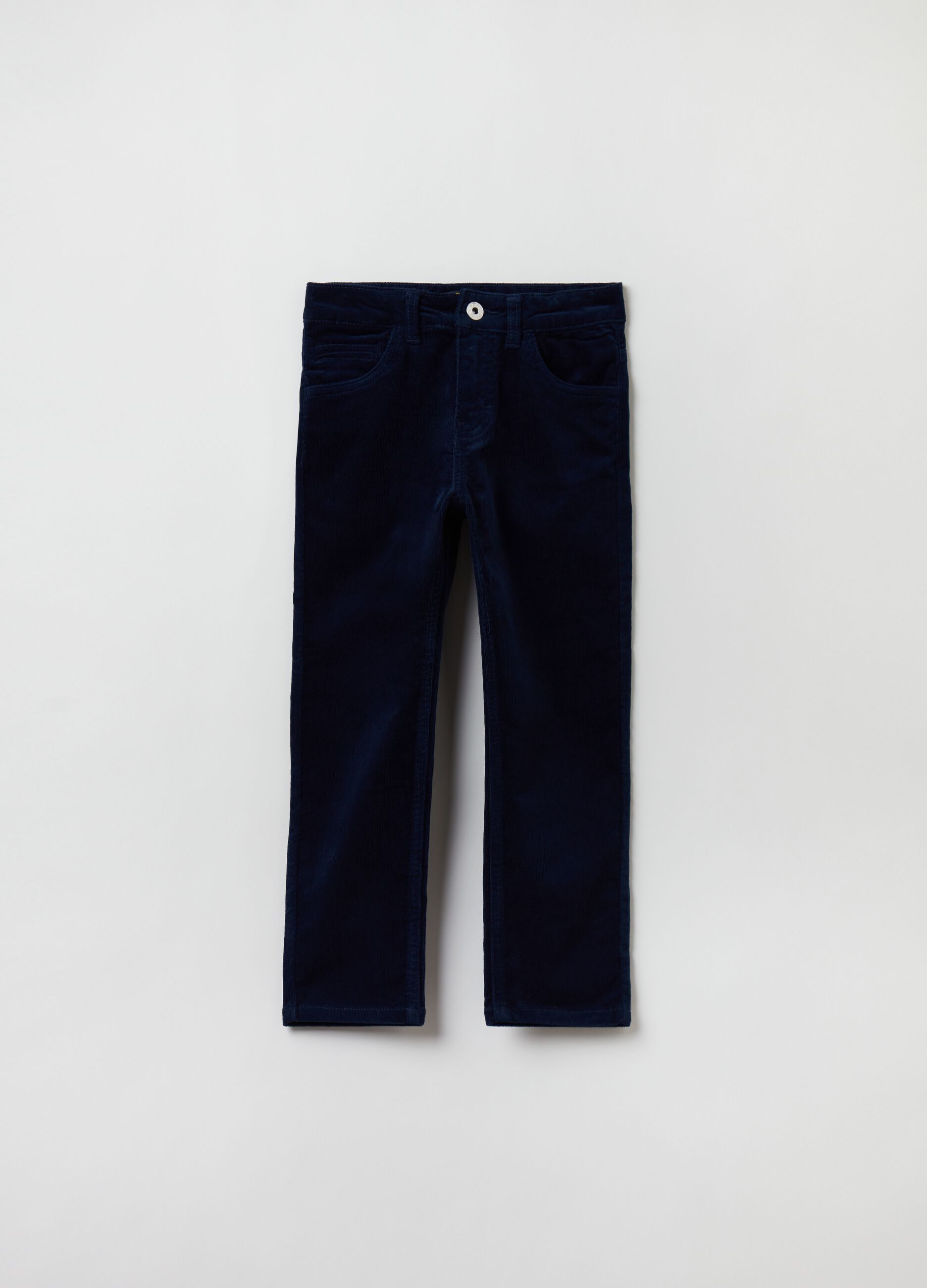 Five-pocket corduroy trousers