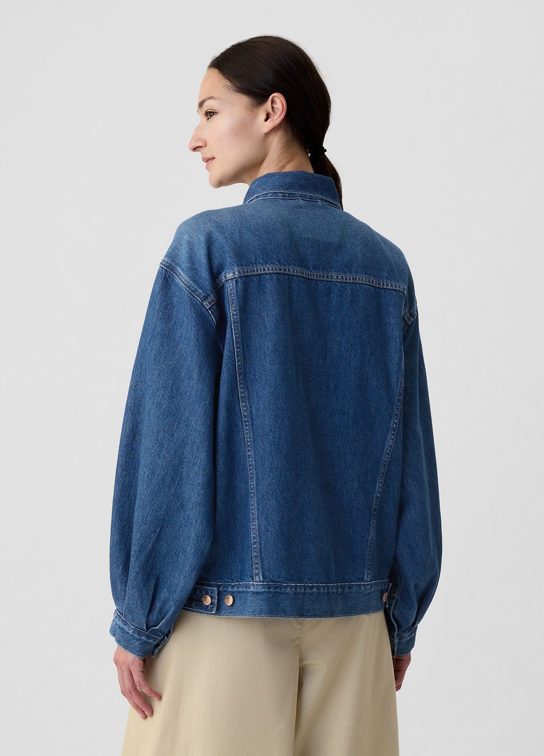 GAP for DÔEN oversized jacket in denim