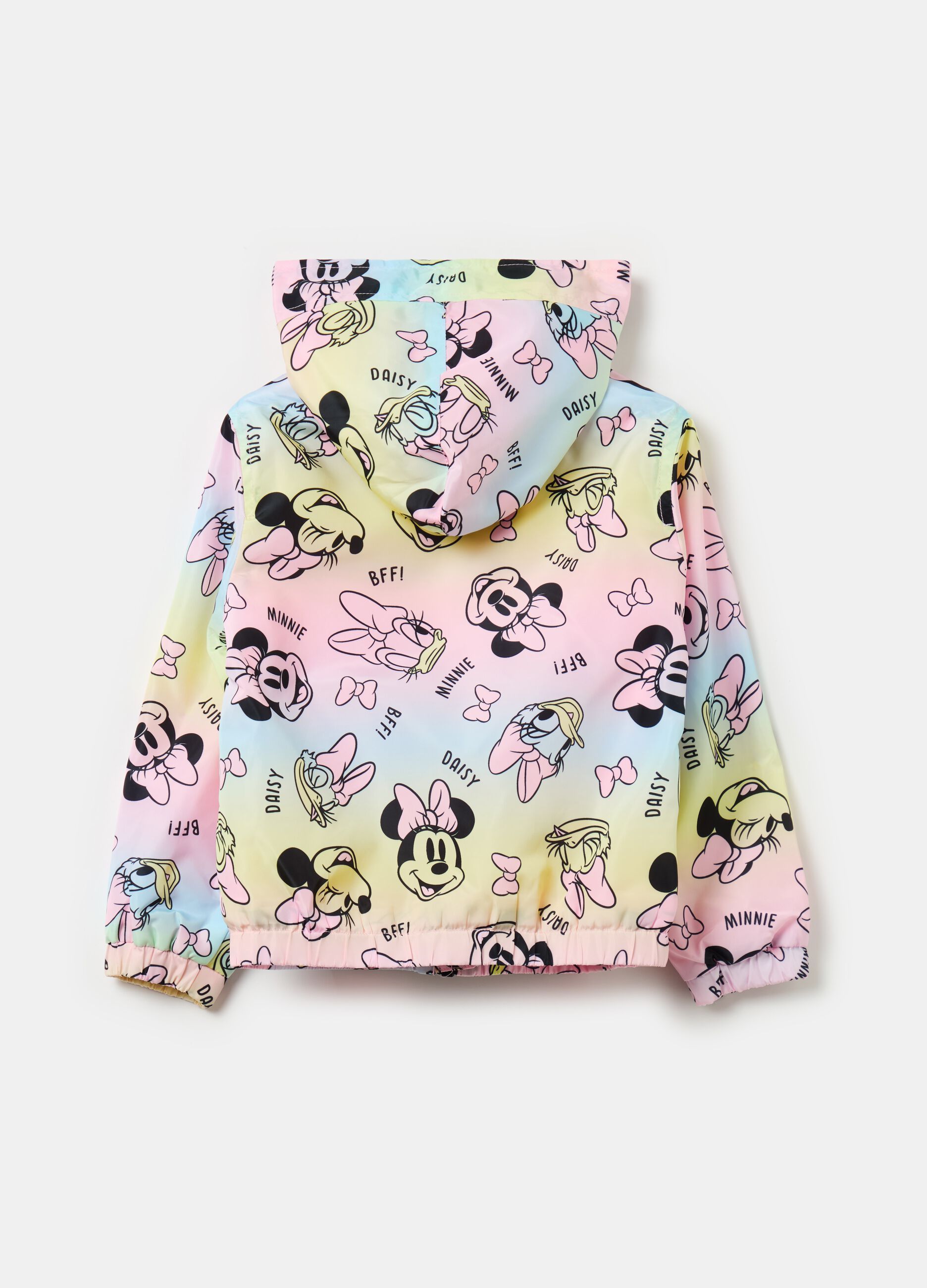 Minnie Mouse and Daisy Duck waterproofed jacket