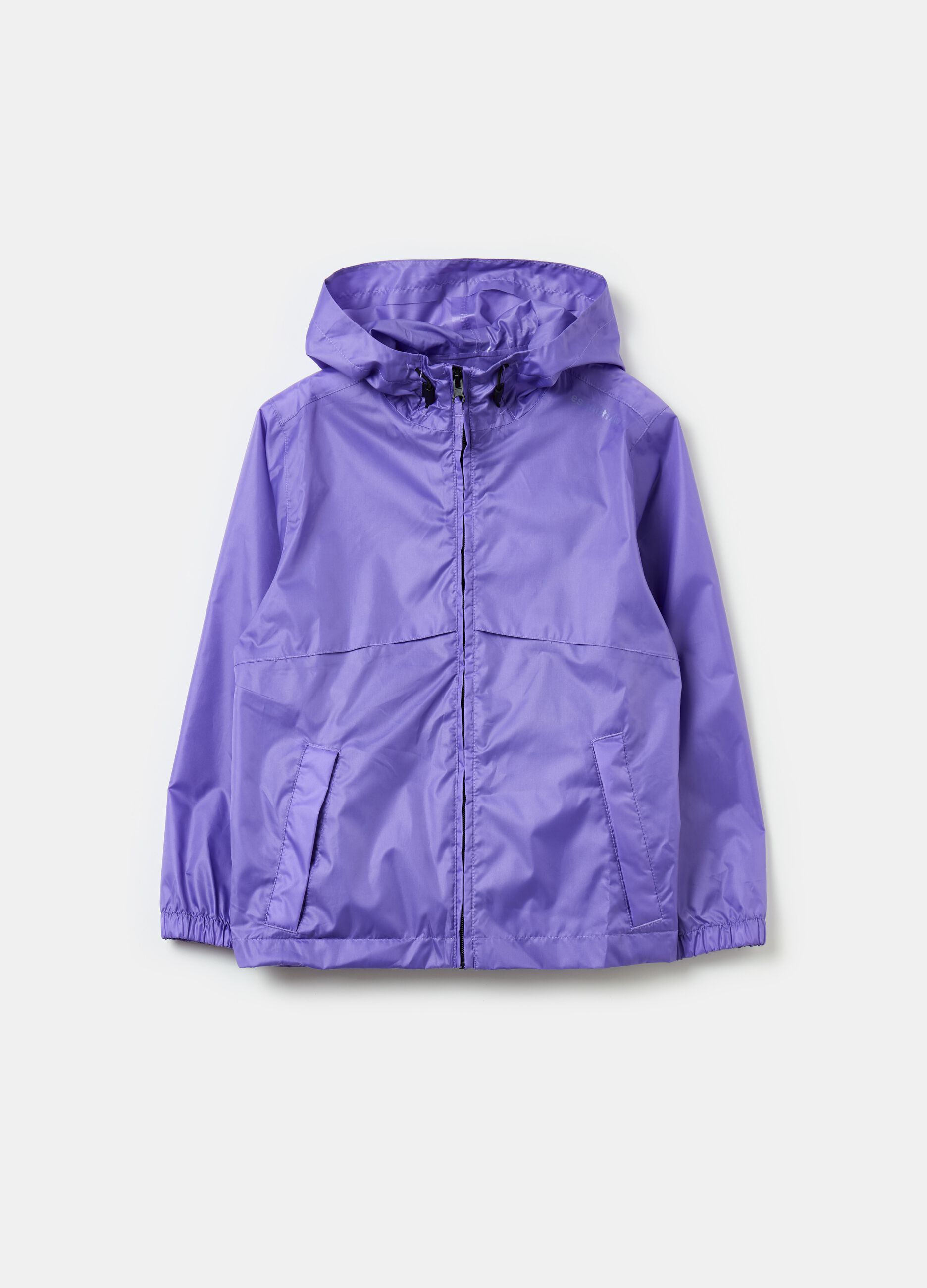 Waterproof jacket with hood