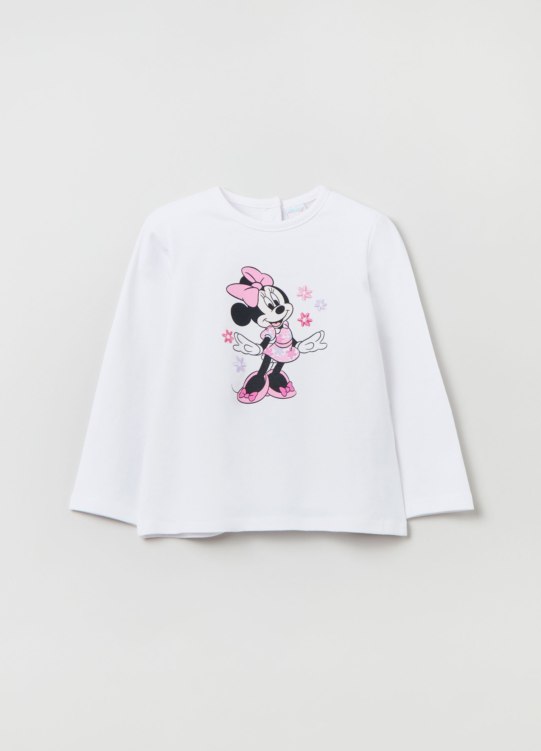 Long-sleeve Disney Baby Minnie T-shirt