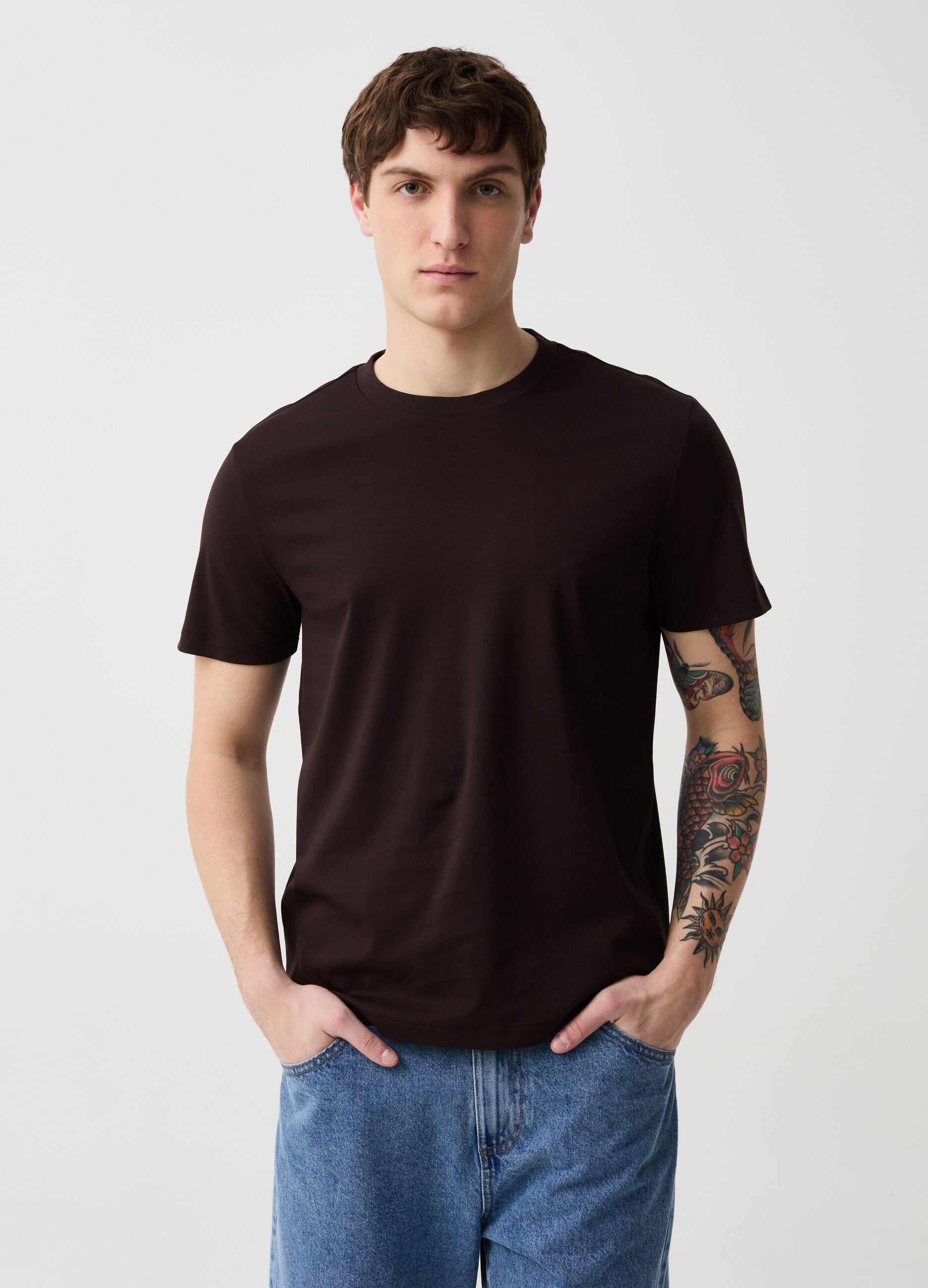 Ovs T-shirt premium regular fit in cotone