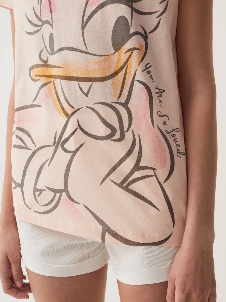 T-shirt with Disney Daisy Duck print_3