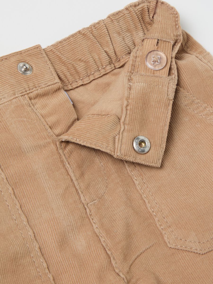 Pantaloni in corduroy con tasche_2