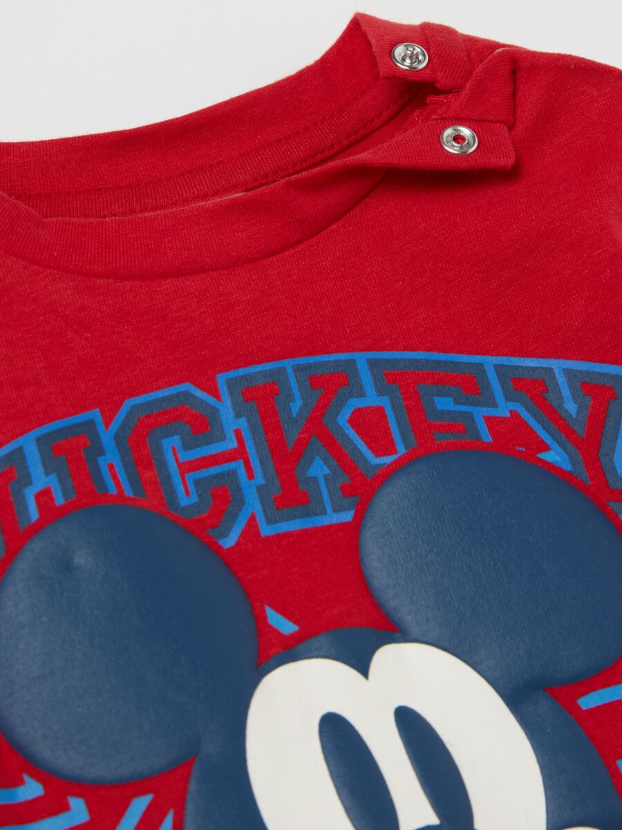 T-shirt in cotone bio con stampa Topolino_2