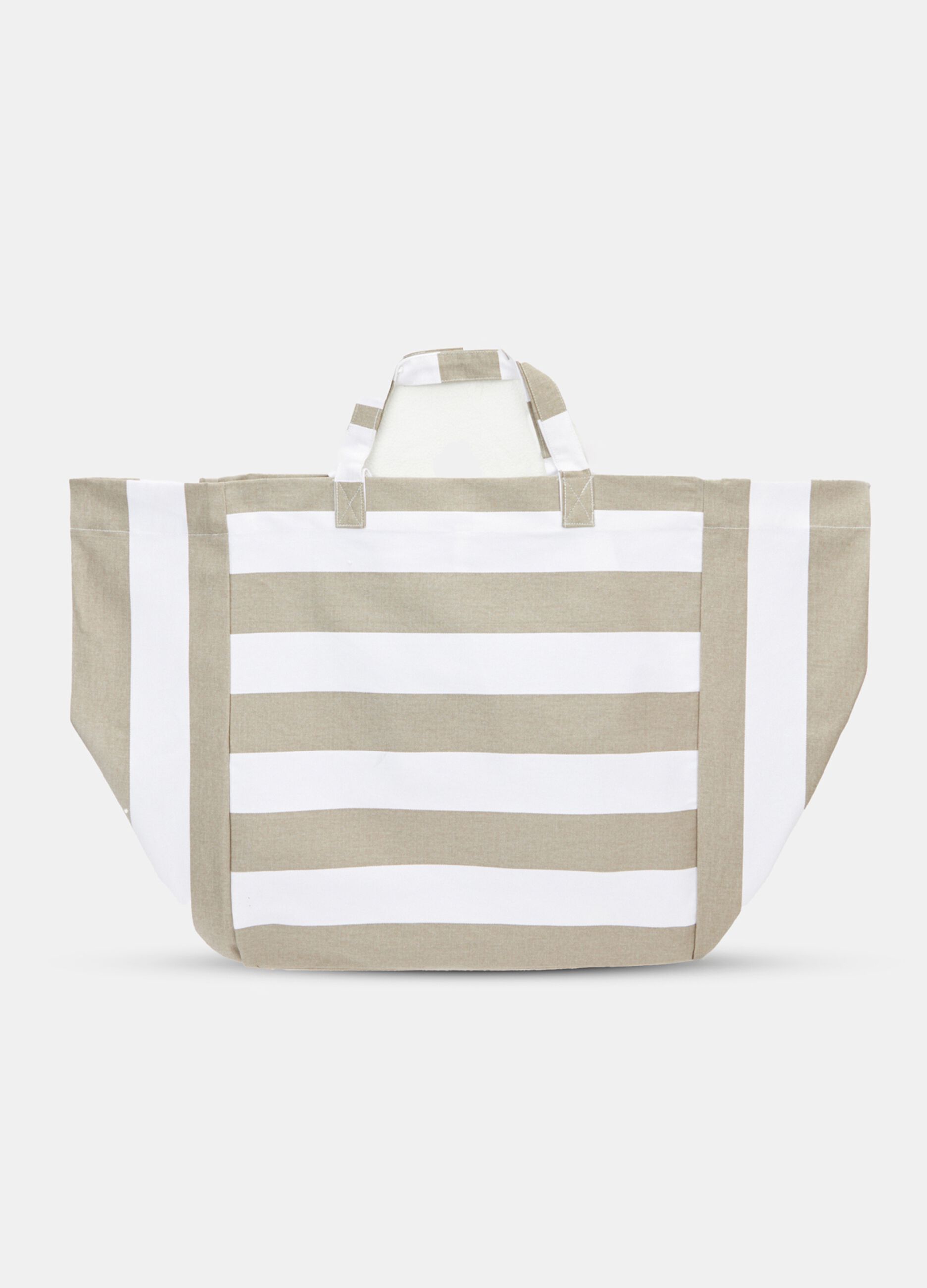 Beach bag in cotton