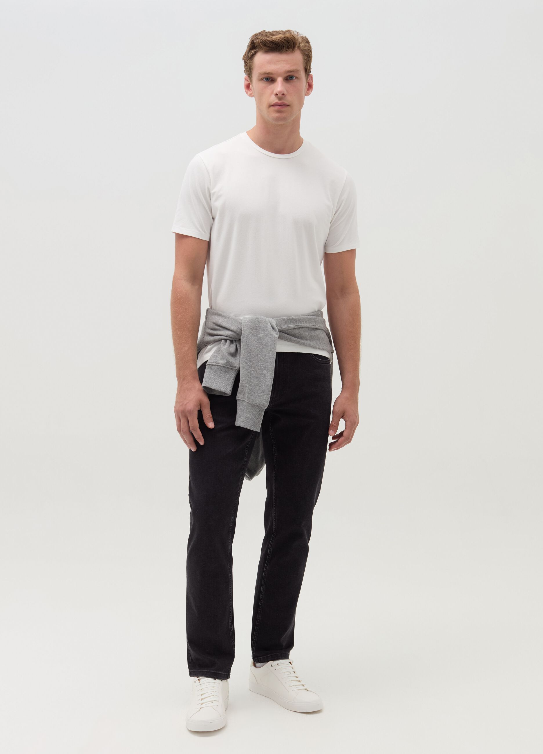 Regular-fit jeans with five pockets