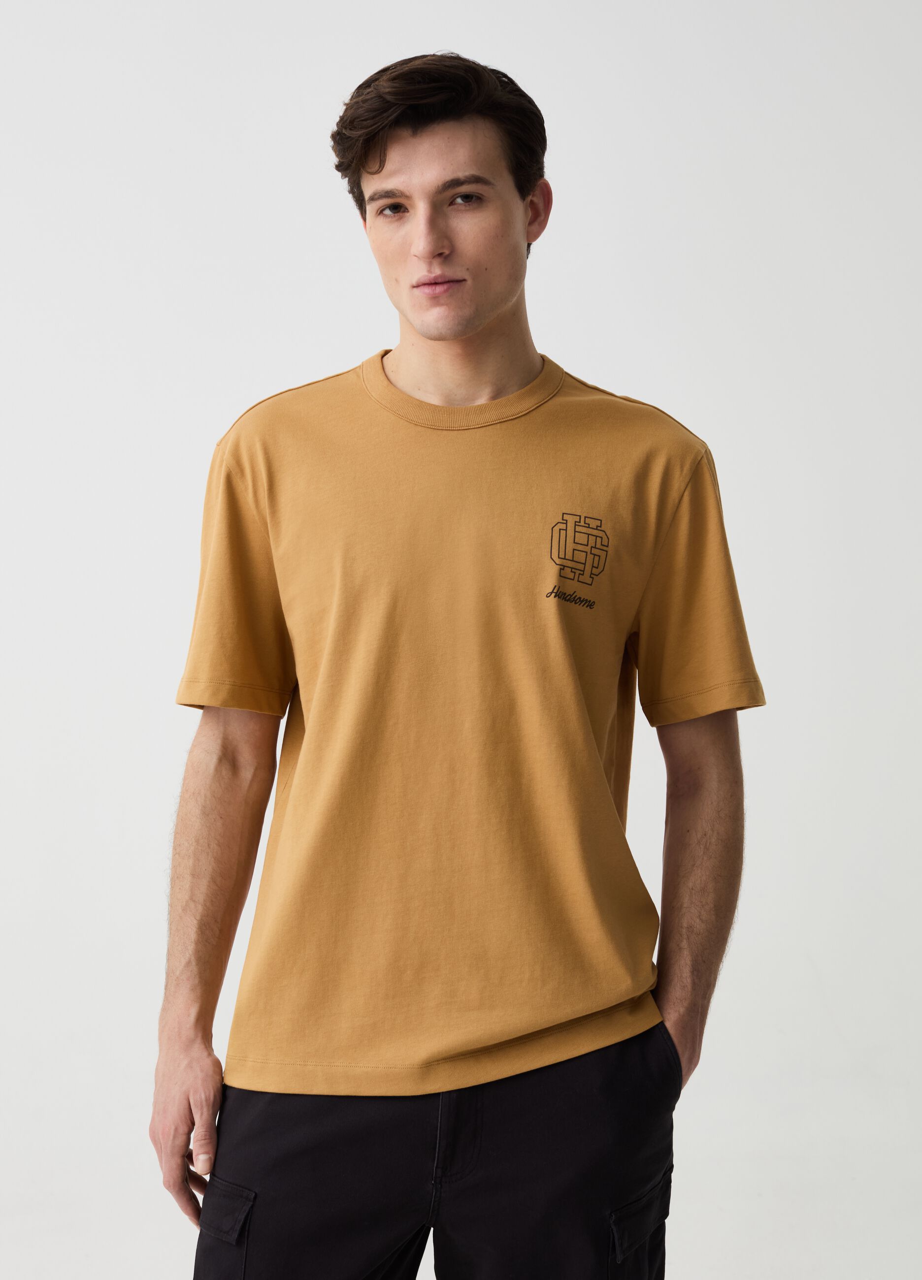 Ovs T-shirt in cotone con stampa logo