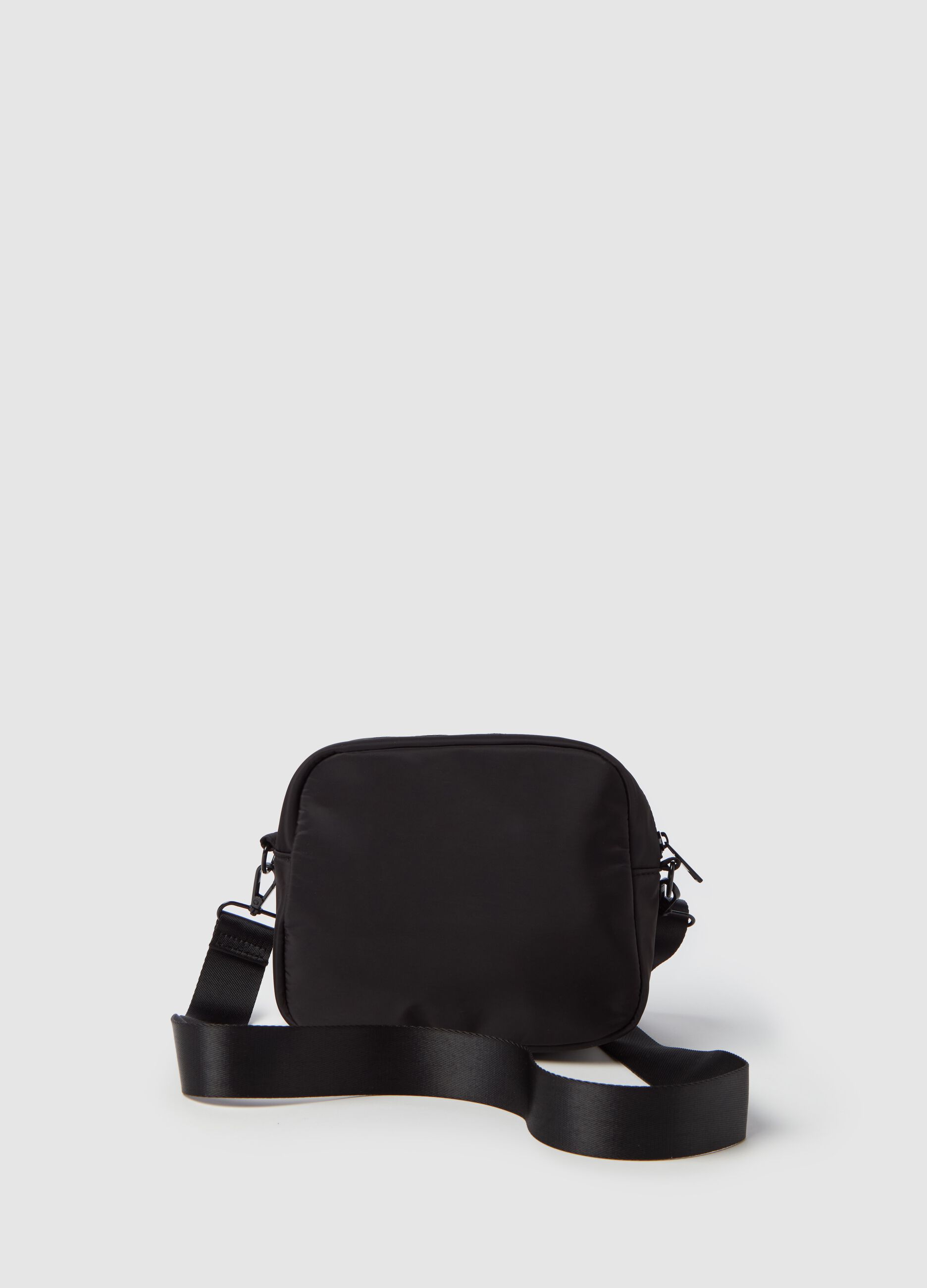 Mini bag in nylon with shoulder strap