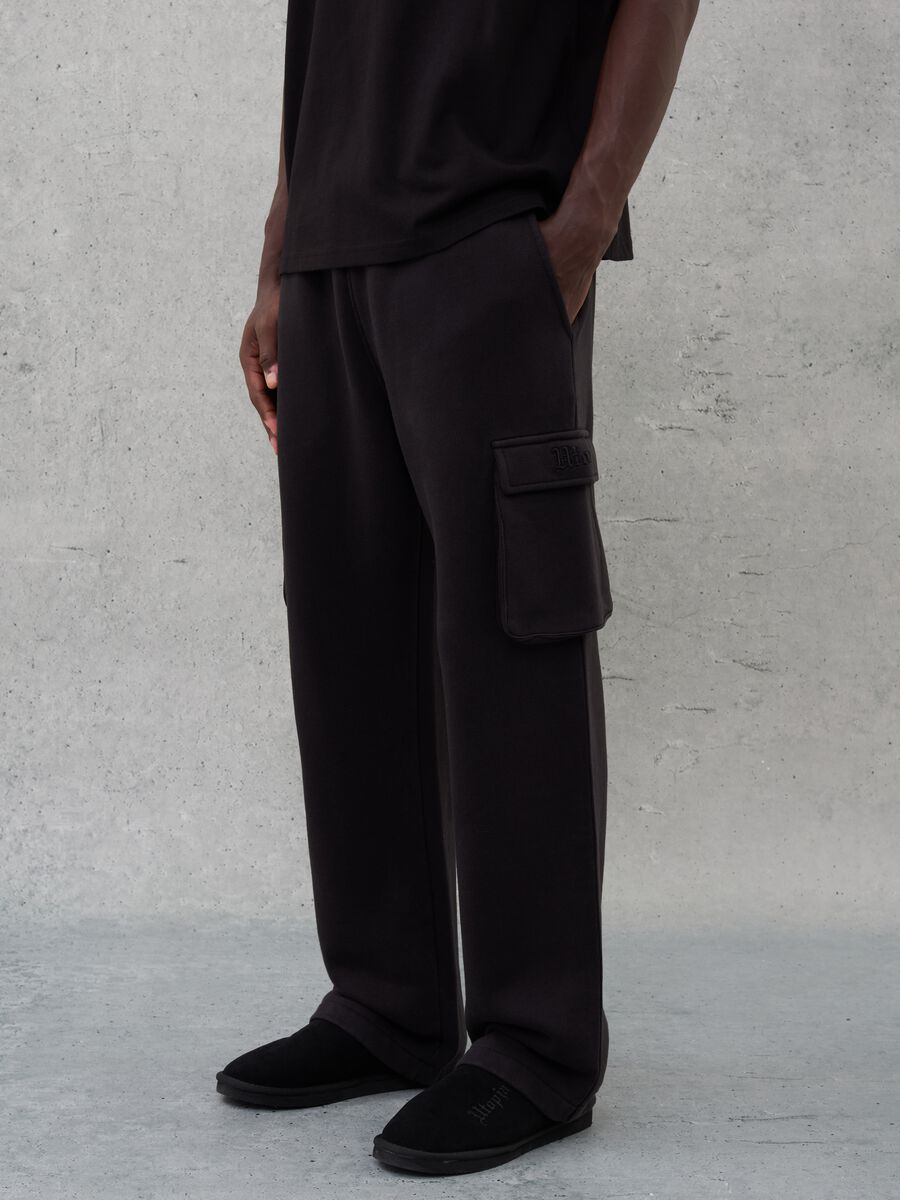 Cargo Sweatpants Black_2