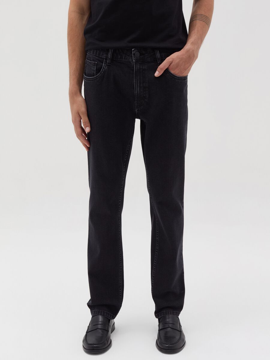 Slim-fit jeans with five pockets_1
